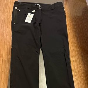 Anatomie Susan Ankle Zip Pants Skinny Black Small